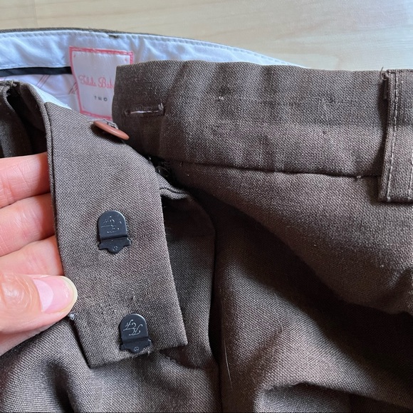 Talula Babaton Wide Leg Pants Brown Size 2 - Picture 3 of 6